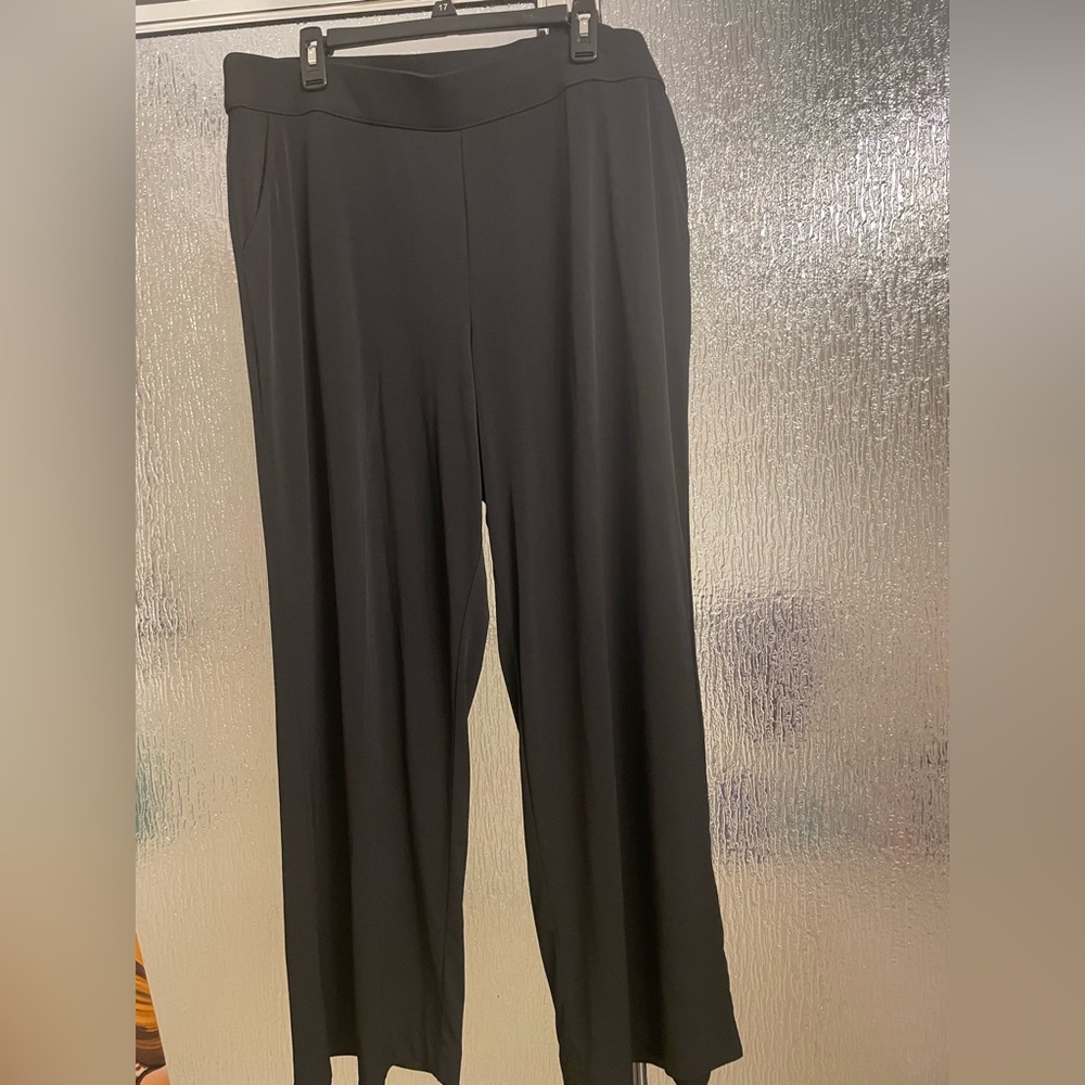 Lane Bryant Black Wide Leg Pants